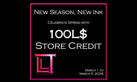 March Group Gift 100L Store Credit at LLT