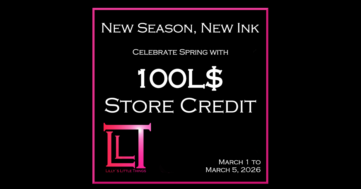 March Group Gift 100L Store Credit at LLT