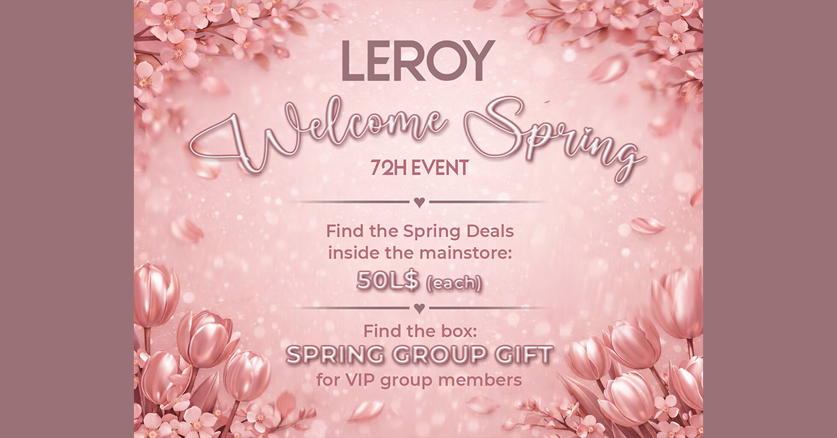 Welcome Spring – Discover 50L Deals at Leroy
