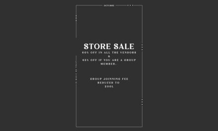 Magical 60% Off Mainstore Sale at Octubre!