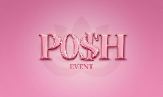 Your Signature Style At Posh Event!