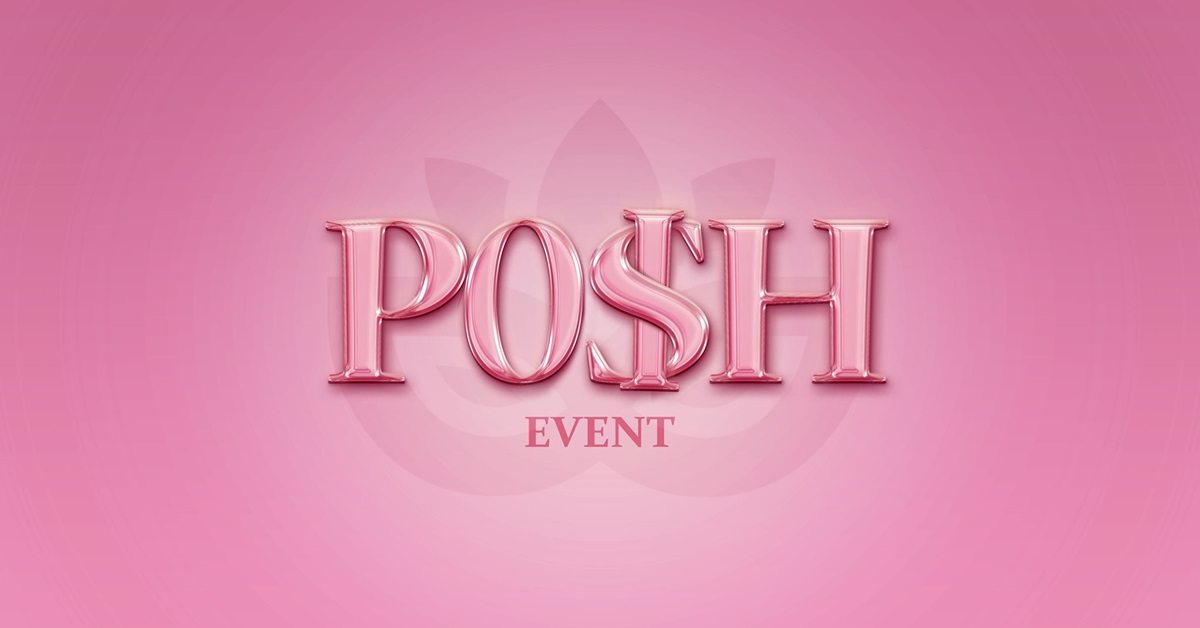 Your Signature Style At Posh Event!