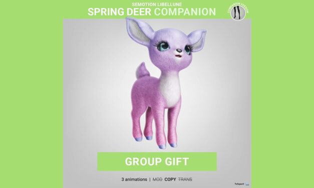Limited Group Gift Spring Deer Companion at SEmotion Libellune