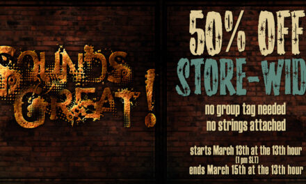50% Off Storewide Sale at Sounds Great!