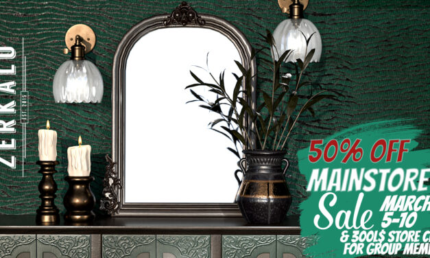 Spring Sale – 50% Off at Zerkalo