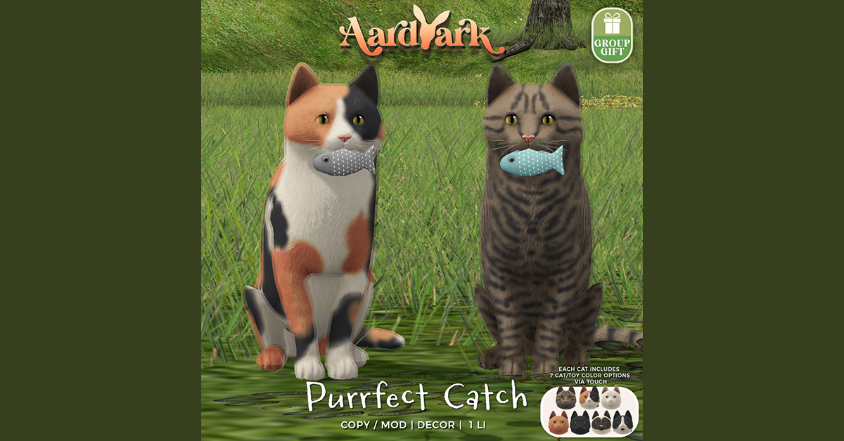 Aardvark Purrfect Catch Group Gift