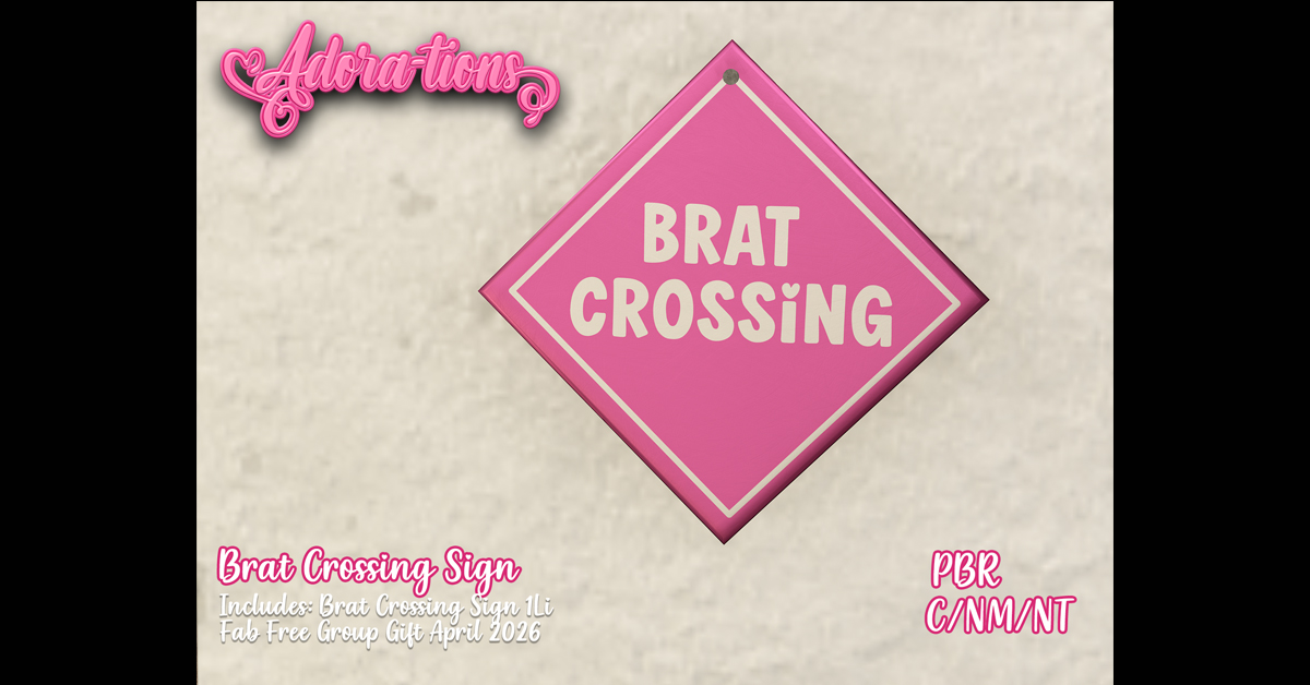 Adora-tions April Group Gift Brat Crossing