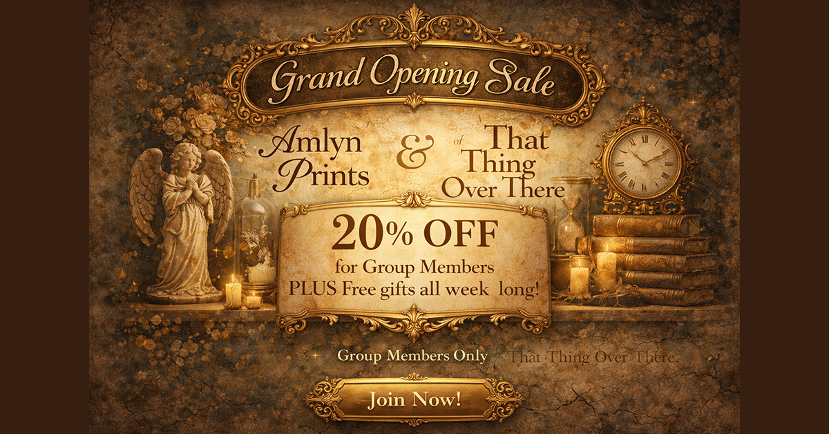 Amlyn Prints X That Thing Over There Grand Opening Sale