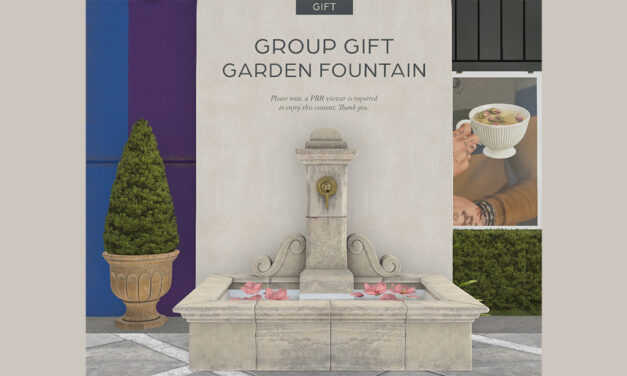 Apple Fall Group Gift Provence Garden Fountain