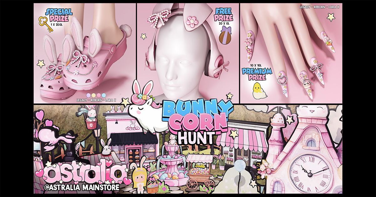 Get Hopping to the Astralia BunnyCorn Hunt!