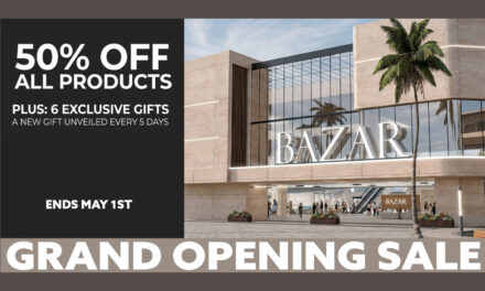Bazar Grand Opening, Gifts and 50% Off Sale!