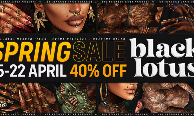 40% Off Spring Sale at Black Lotus