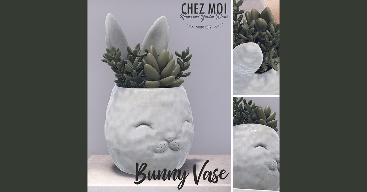 Group Gift Bunny Vase at Chez Moi