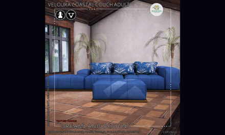 New Release Veloura Coastal Couch – 50% Off at Dreamland Designs