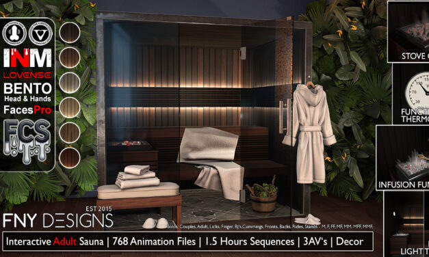 Heat Up Your Love Life – New Interactive Sauna at FNY Designs