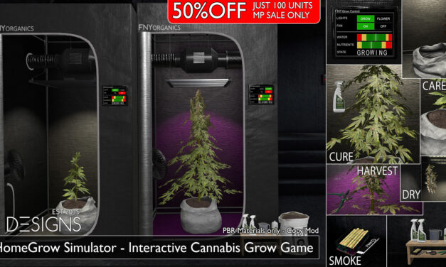It’s 4:20! 50% Off The HomeGrow Simulator – FNY Designs Marketplace