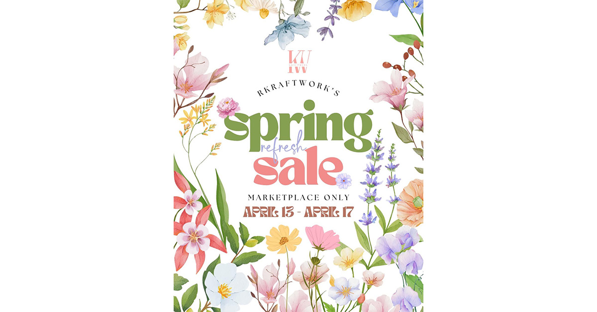 KraftWork Spring Refresh Sale on Marketplace!