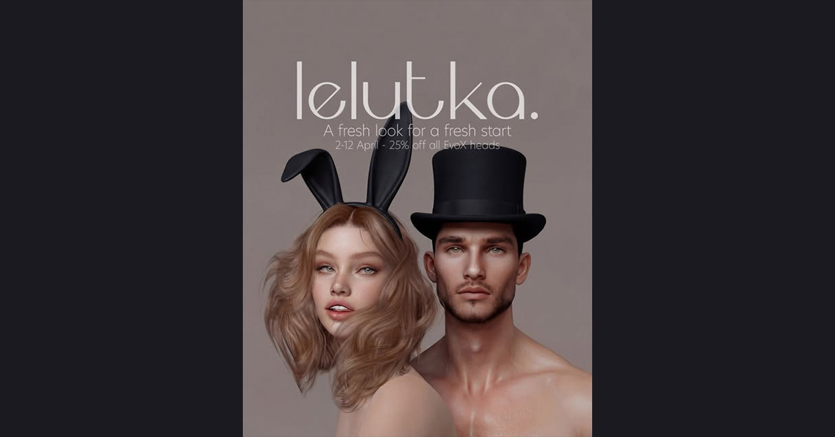 Lelutka Sale – 25% Off All EvoX Heads