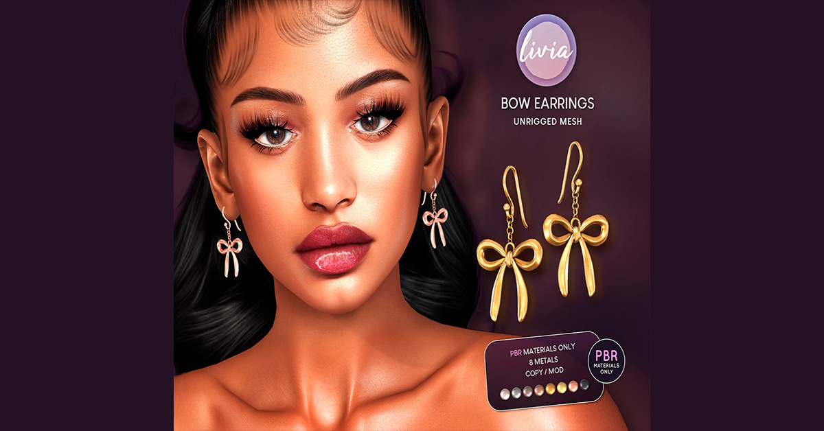 Livia Group Gift Bow Earrings