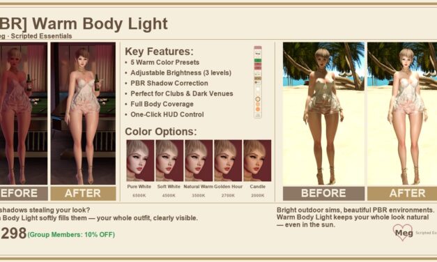 PBR Warm Body Light by Meg – Scripted Essentials