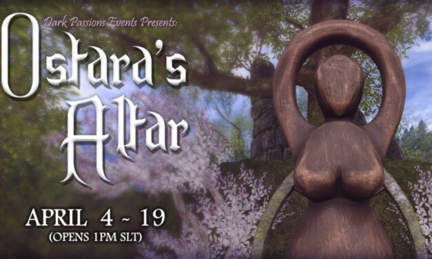 Darkness Meets Dainty At Ostara’s Altar!