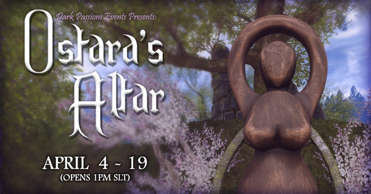 Darkness Meets Dainty At Ostara’s Altar!