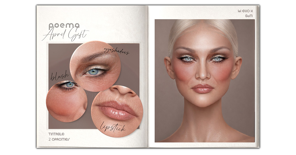 Free April Makeup Gift at Poema