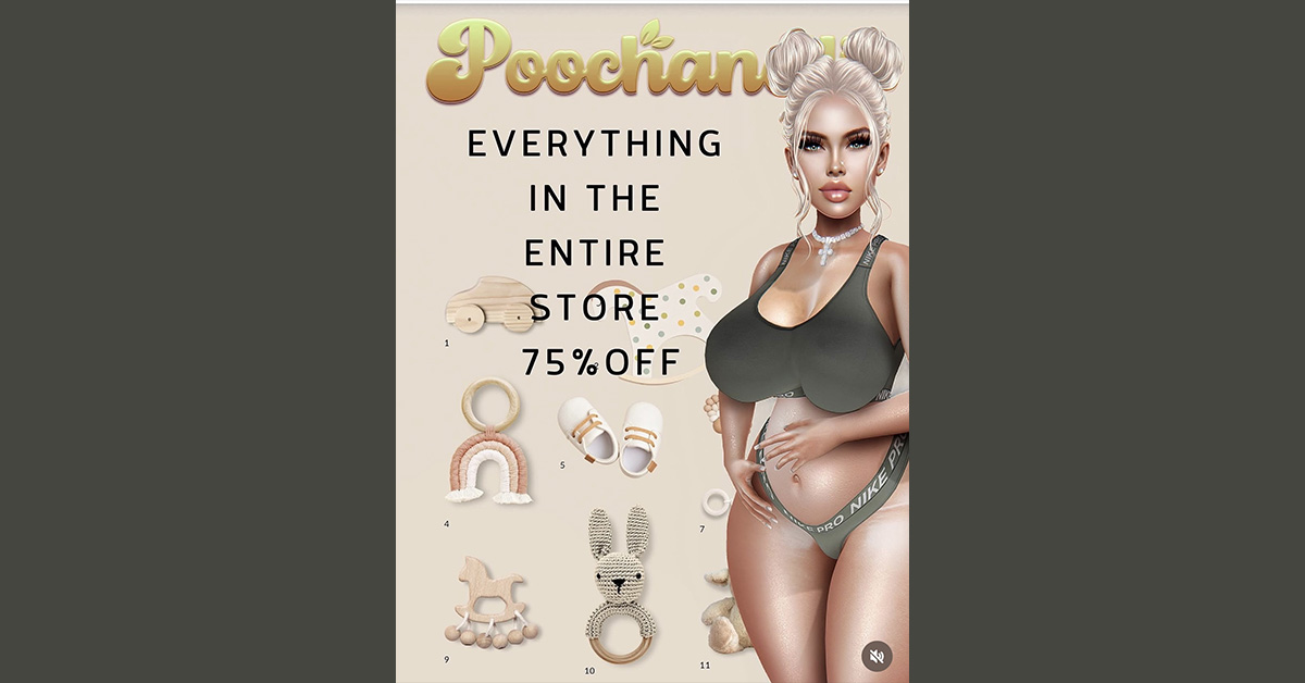 Spring Maternity Sale 75% Off at Poochanelli