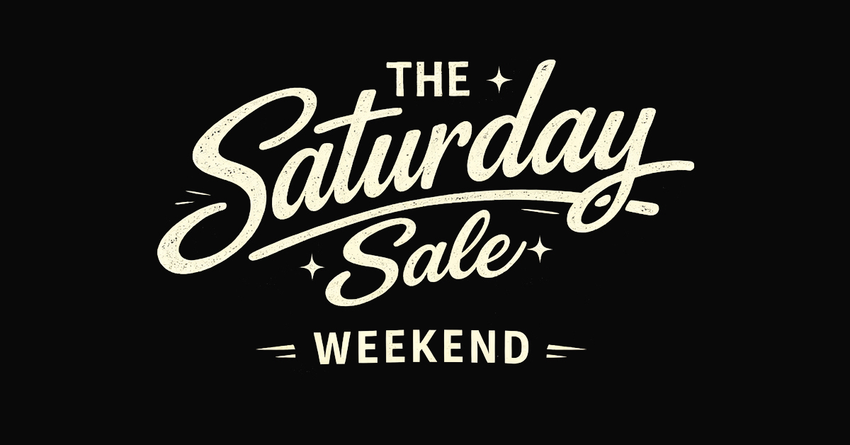 Refresh and Renew with The Saturday Sale!
