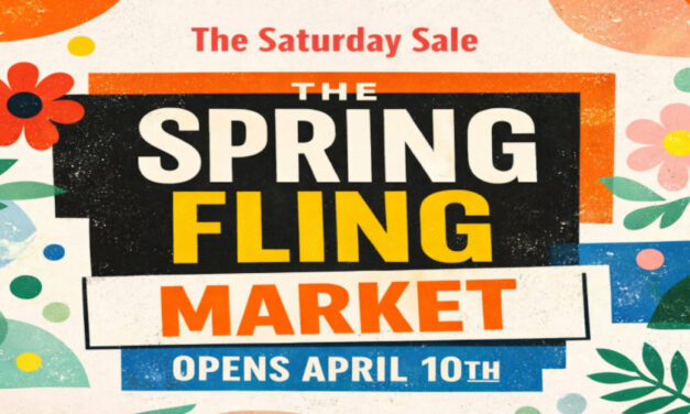 Rain or Shine, The Saturday Sale – Spring Fling has You Covered