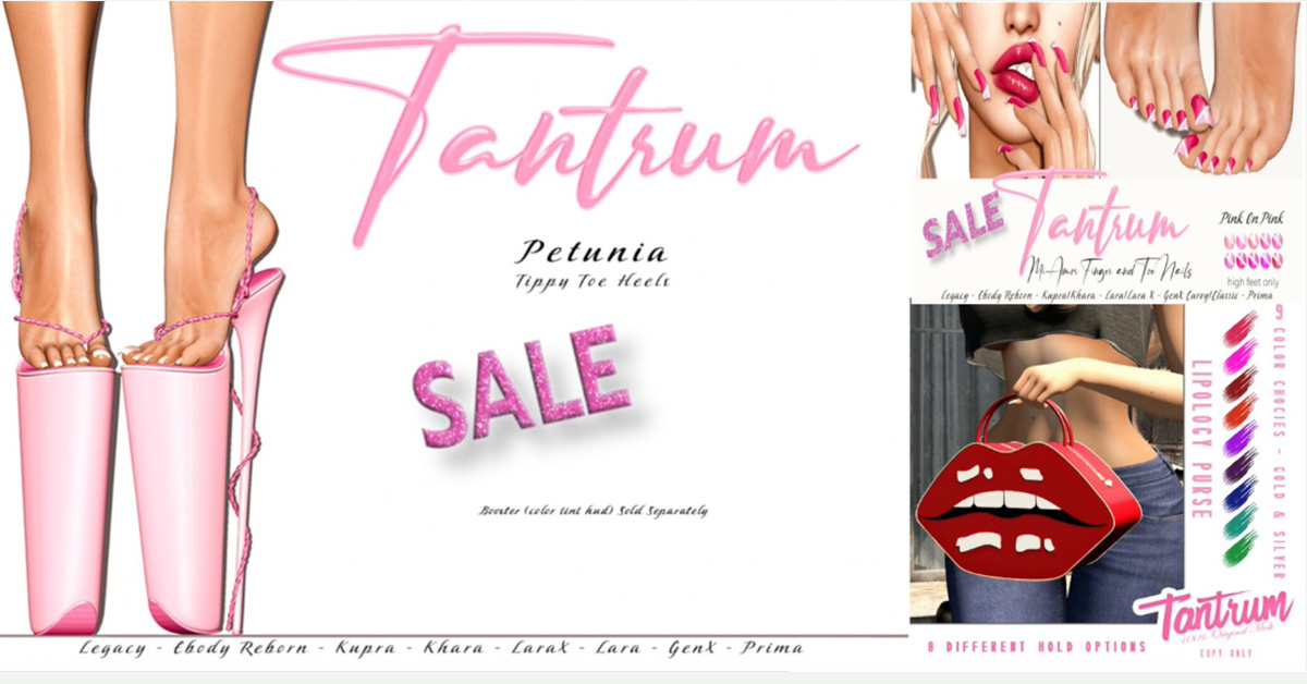 Tantrum Triple Sale This Weekend!