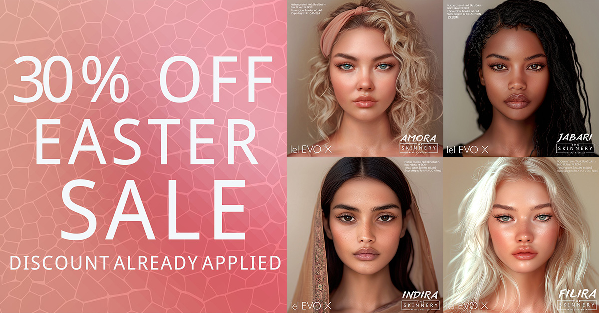 The Skinnery Easter Treat Sale – 30% Off Selected Skins