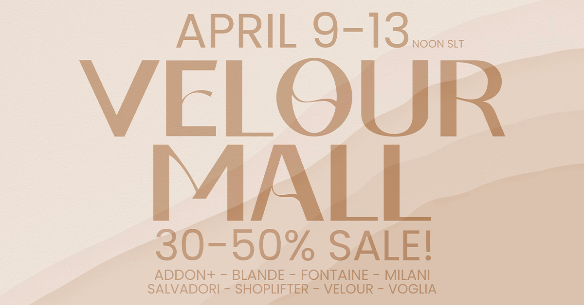 Velour Mall Sale 30-50% Off!