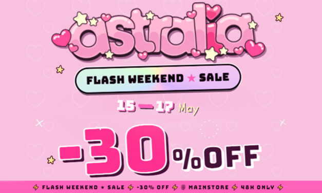 Flash Weekend Sale – 30% Off at Astralia Mainstore!