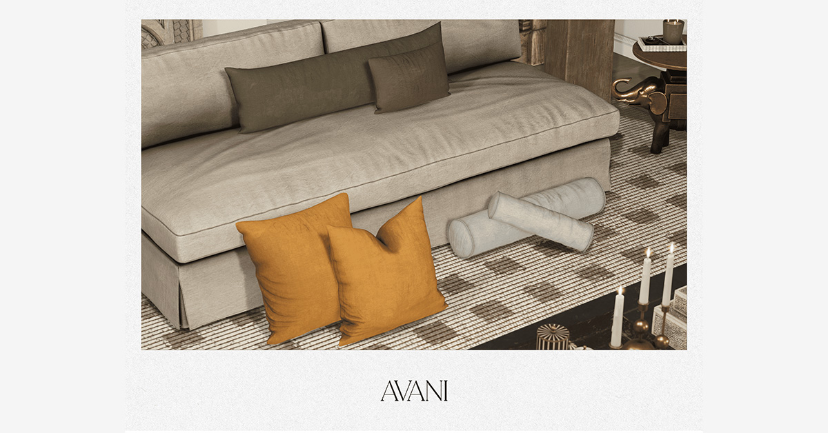 New Group Gift Linen Pillows at Avani