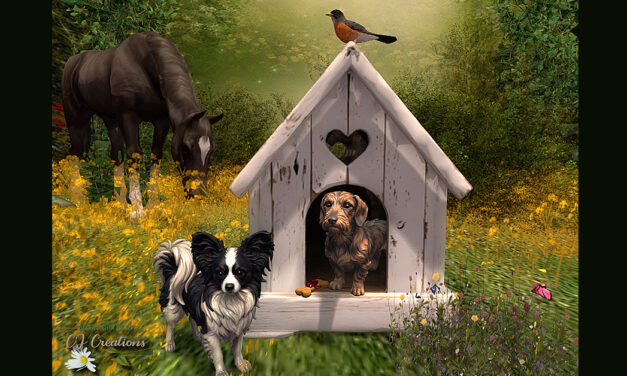 New Group Gift Cozy Doghouse at CJ Creations
