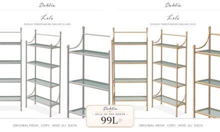Dahlia Deal of the Month – Lola Freestanding Shelves Just 99L