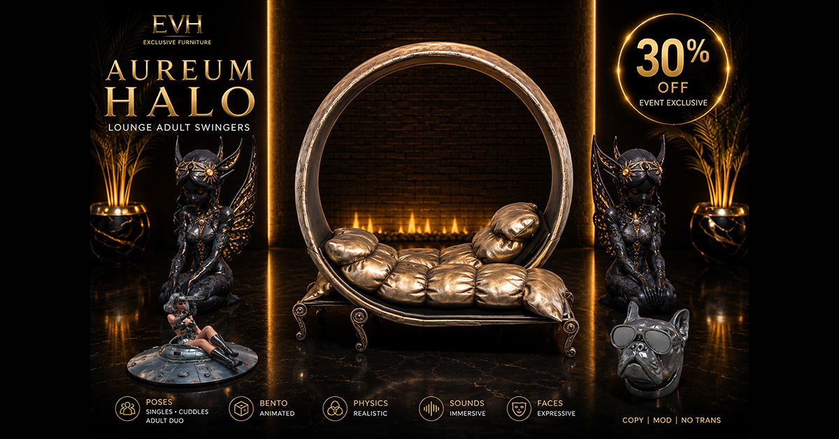 30% Off Aureum Halo Lounge at Evhah