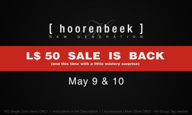 Weekend Sale Selected Items Just 50L at Hoorenbeek!