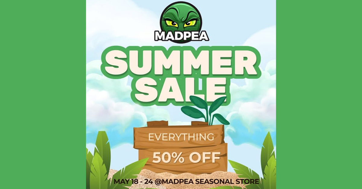Summer Sale – 50% Off at MadPea Seasonal Store