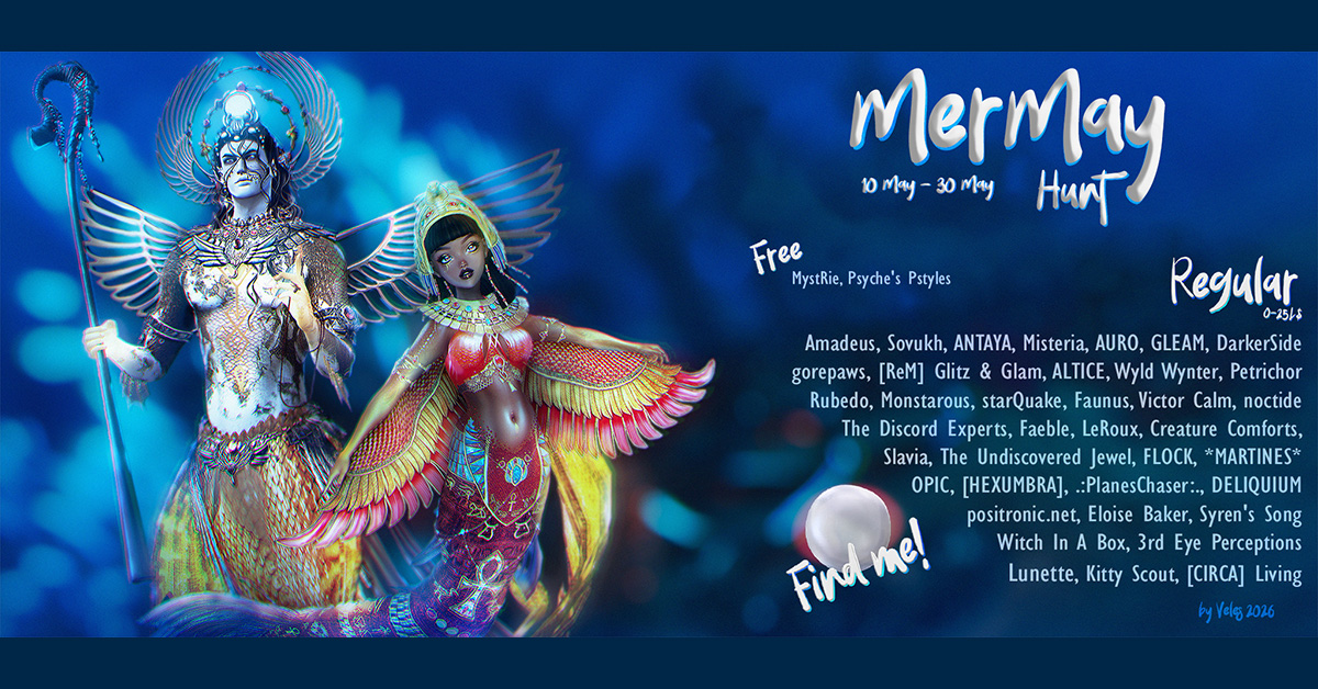Swim Like an Egyptian with the Mermay Hunt!