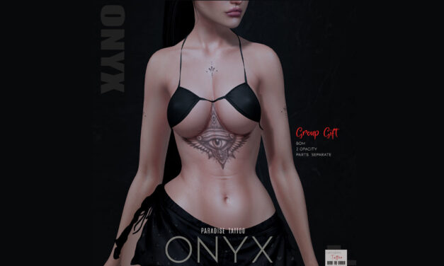New Group Gift Paradise Tattoo at Onyx Store