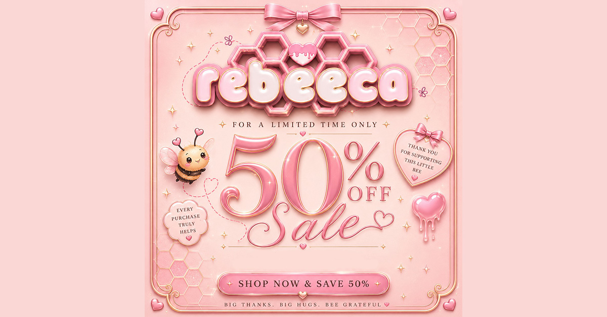 50% Off Sale at Rebeeca!
