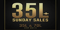 35L Sunday Sales