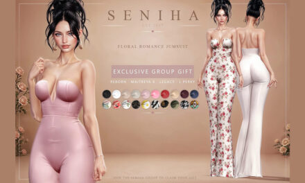 Group Gift Floral Romance Jumpsuit at Seniha