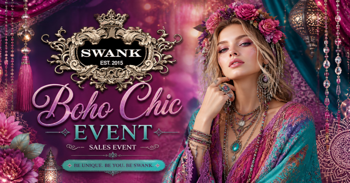 Swank Is Giving Boho Chic Vibes