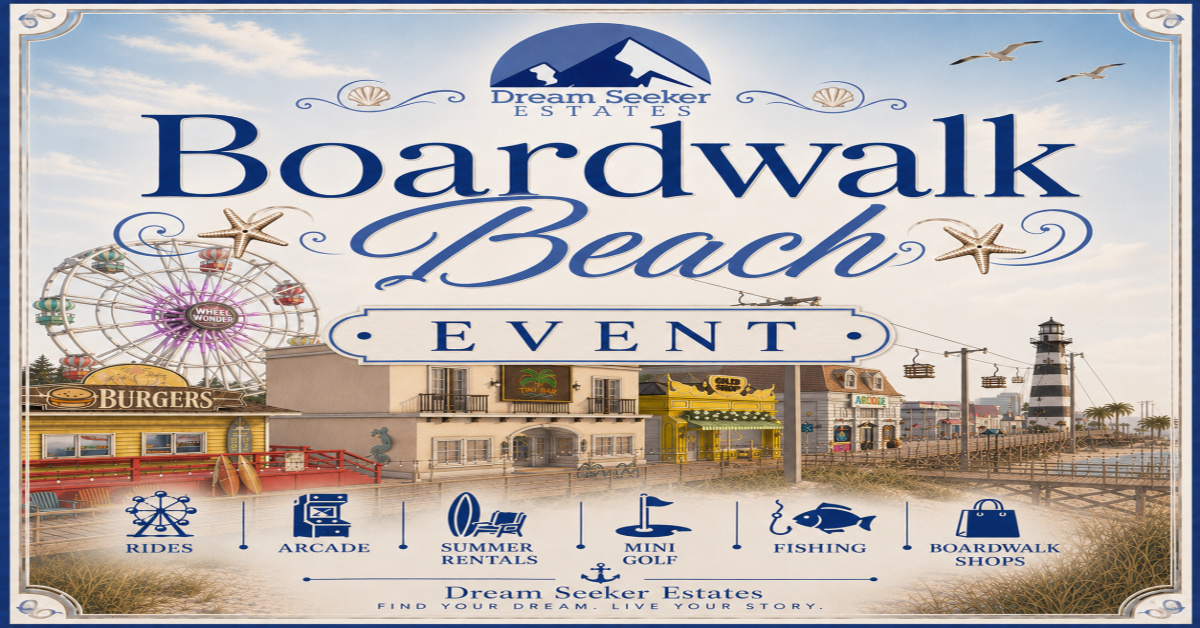 Boardwalk Beach Event & Hunts for Everything Summer!