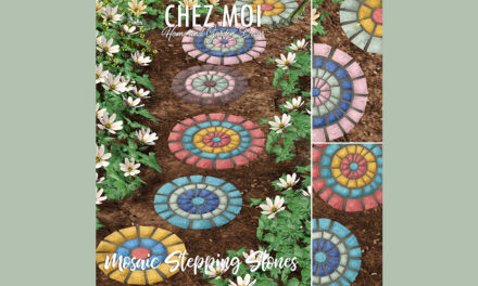 Group Gift Mosaic Stepping Stones at Chez Moi