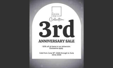 The Design Firm Collection 3rd Anniversary Sale – 50% Off!