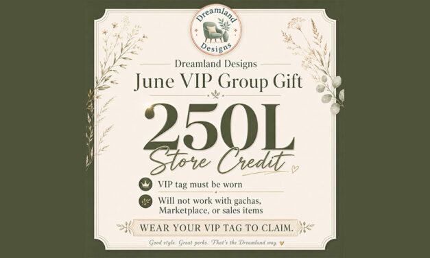 Group Gift at Dreamland Designs – 250L Store Credit